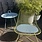 Vitra Wire Chair LKR Citron - OUTDOOR & INDOOR - Soft Seats Outdoor Type B (kussen Wire Chair LKR) - Simmons 53 white/Steel Blue - SHOWROOMMODEL