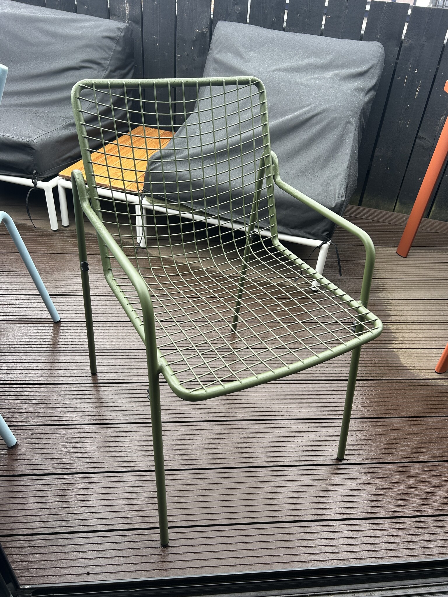 EMU Rio R50 Armchair Military Green - SHOWROOMMODEL