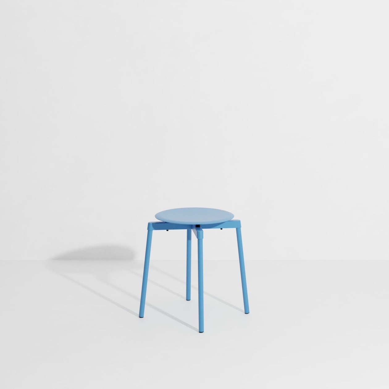 Petite Friture Set of 2: Fromme Stool Sky Blue - SHOWROOMMODEL