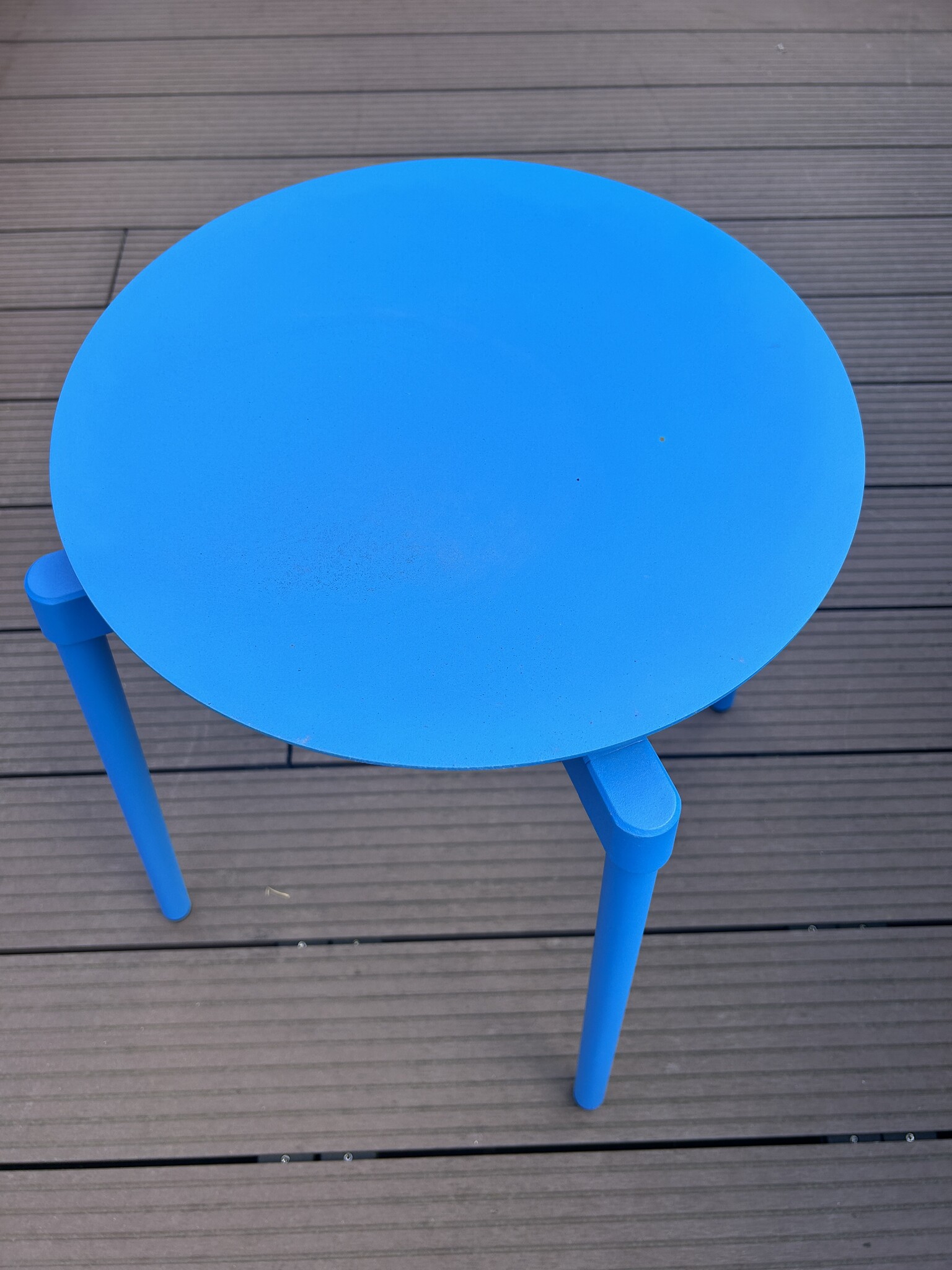 Petite Friture Set of 2: Fromme Stool Sky Blue - SHOWROOMMODEL