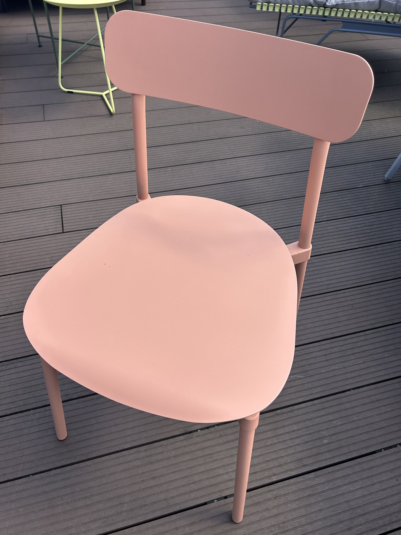 Petite Friture Set of 4: Fromme Chair Blush - SHOWROOMMODEL
