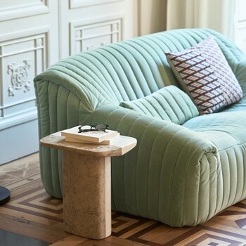 Ligne Roset Sandra Medium 2-zit met Lendekussen - Laco Céladon - SHOWROOMMODEL