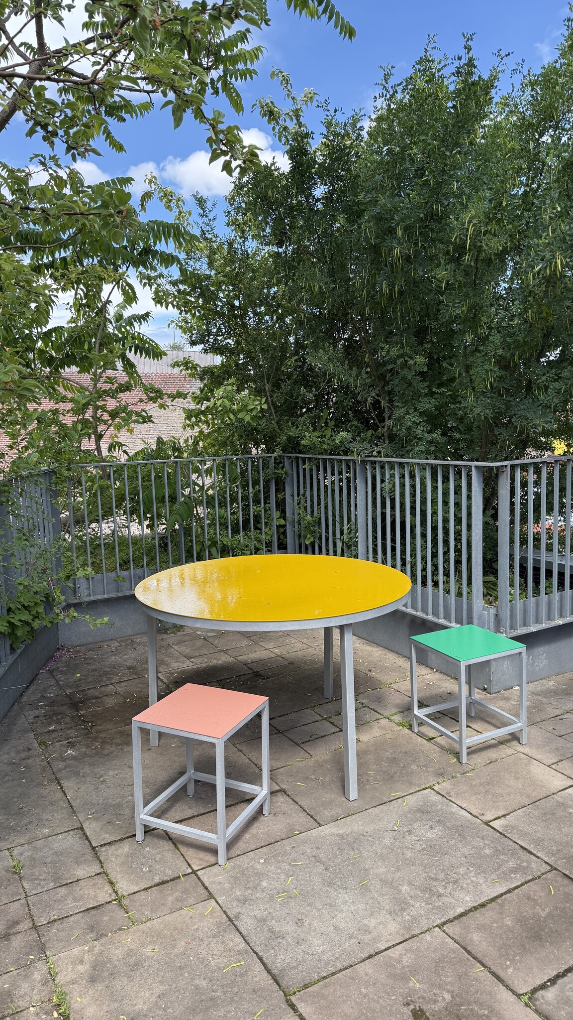 Valerie Objects Alu Dining Table Round
