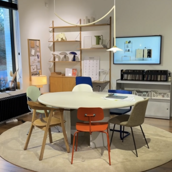 TOOON by Toon De Somer Taso Table small cement 177x132cm White - SHOWROOMMODEL