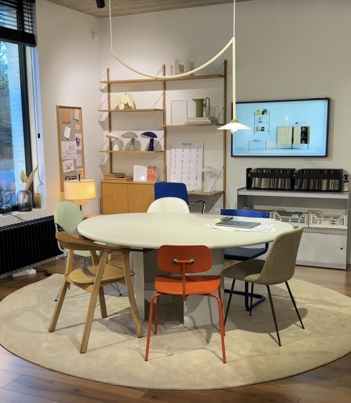 TOOON by Toon De Somer Taso Table small cement 177x132cm