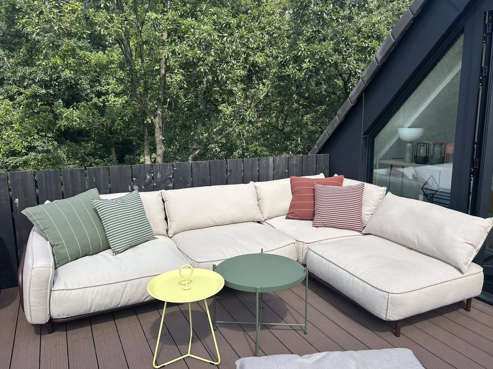 WÜNDER The Lounge - Configuratie Tillborg - RAL8017 (Chocolate Brown) - Heritage Papyrus