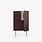 Ligne Roset Selvans Barmeubel 2 Deuren - Walnoot/Keramiek