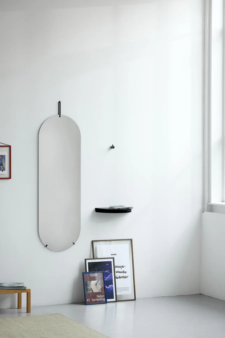 Moebe Half Moon Shelf Small