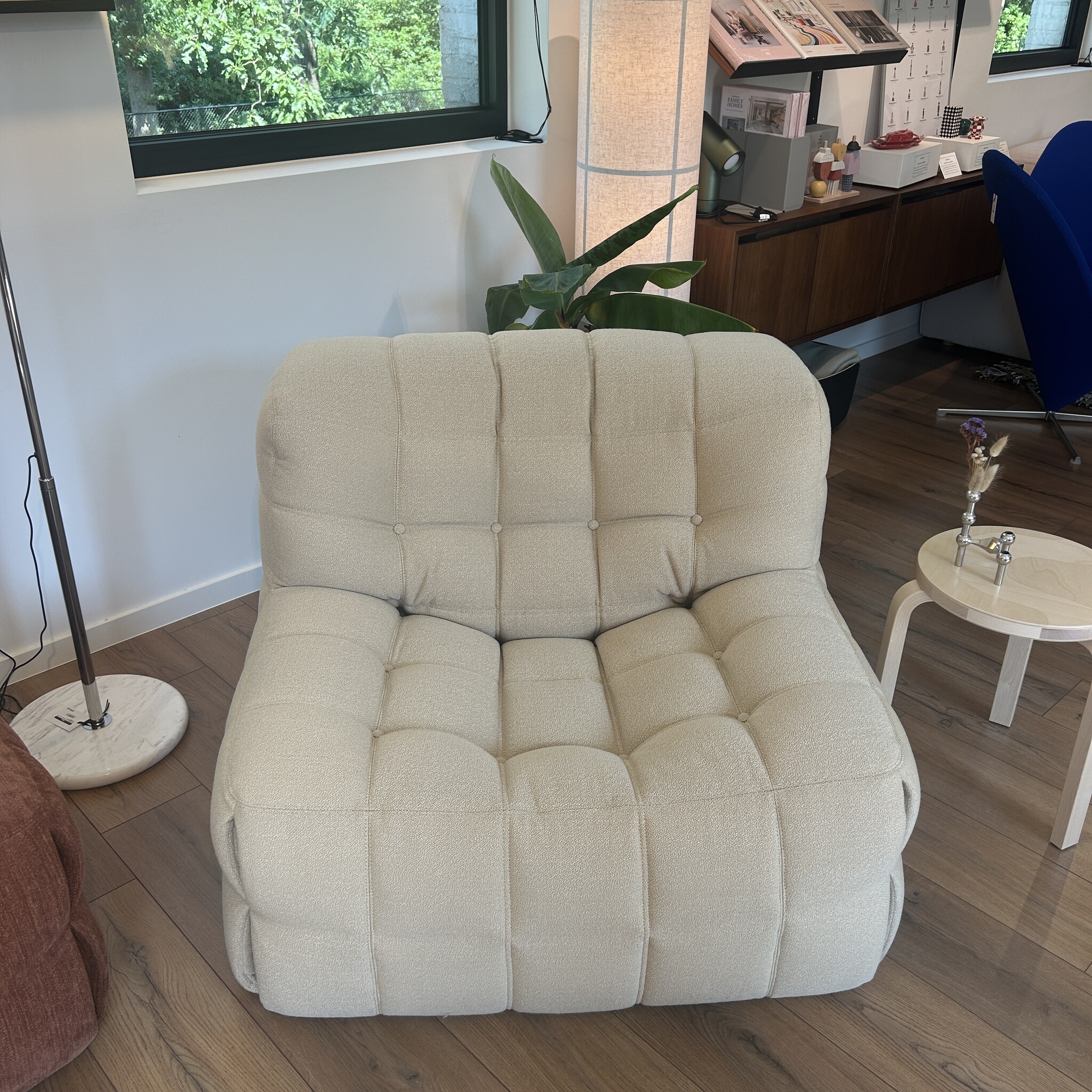 Ligne Roset Kashima Armchair 1-zit - Vidar Vanille