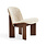 HAY Chisel Lounge Chair 85 Walnut/Front Upholstery In Sheepskin Mohawi 21