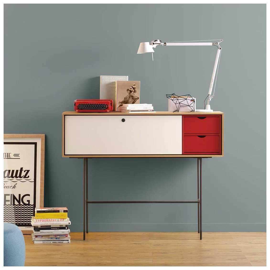 Treku Treku AURA Configuratie - 132 x 106 x 47 cm - Walnut/Vision