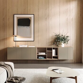 Treku Treku LAUKI Configuratie - 288 x 54 x 37 cm - Tobacco/Onix