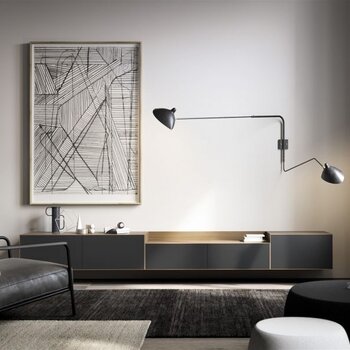 Treku Treku LAUKI Configuratie - 320 x 36 x 37 cm - Organic Oak/Graphite