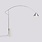 HAY Compass Floor Lamp - Brushed Aluminium