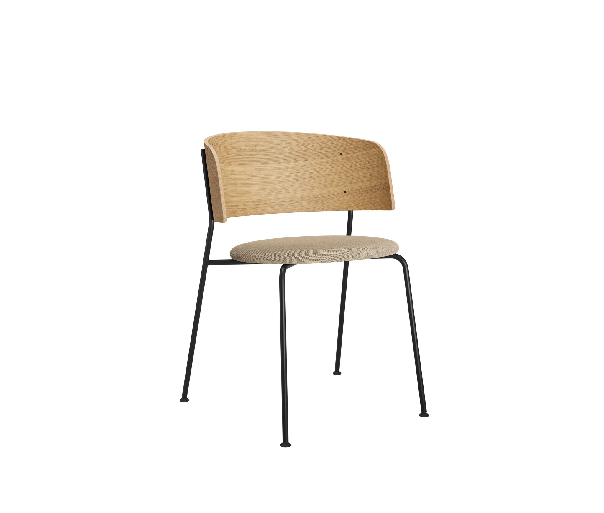 OBJEKTE UNSERER TAGE Wagner Armrest Chair Upholstered