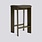 HAY Chisel 30 Bar Stool Low Upholstered