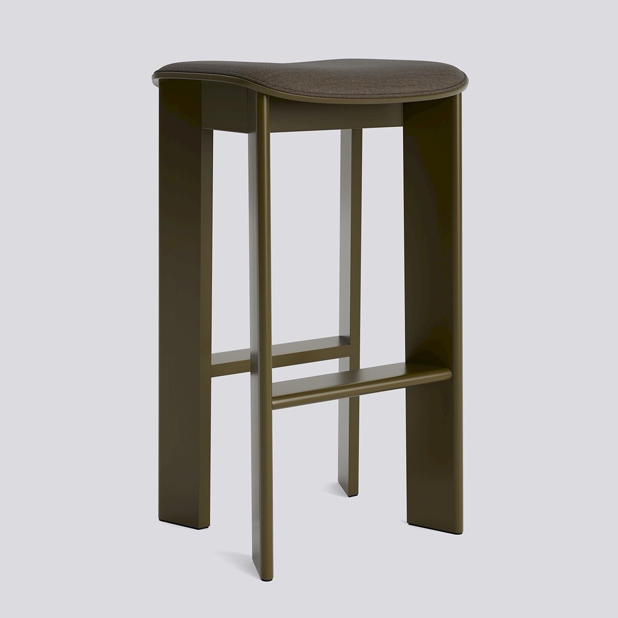 HAY Chisel 30 Bar Stool High Upholstered