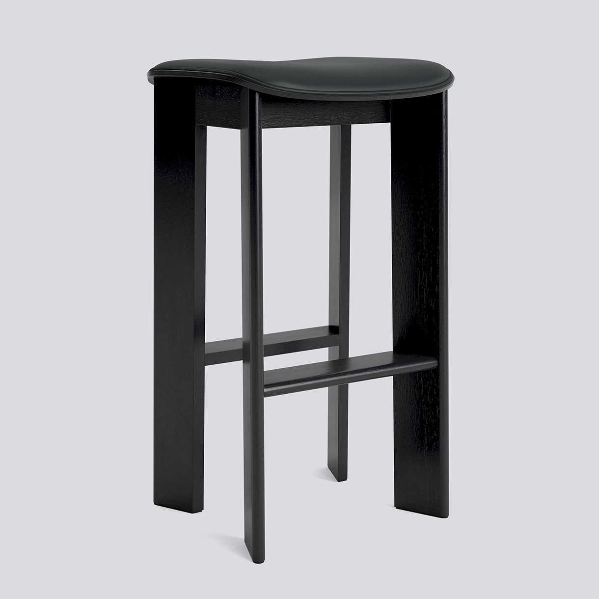 HAY Chisel 30 Bar Stool High Upholstered