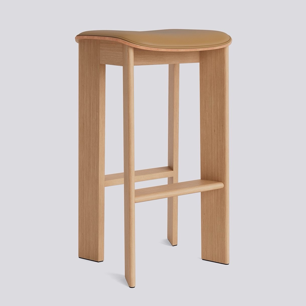 HAY Chisel 30 Bar Stool High Upholstered