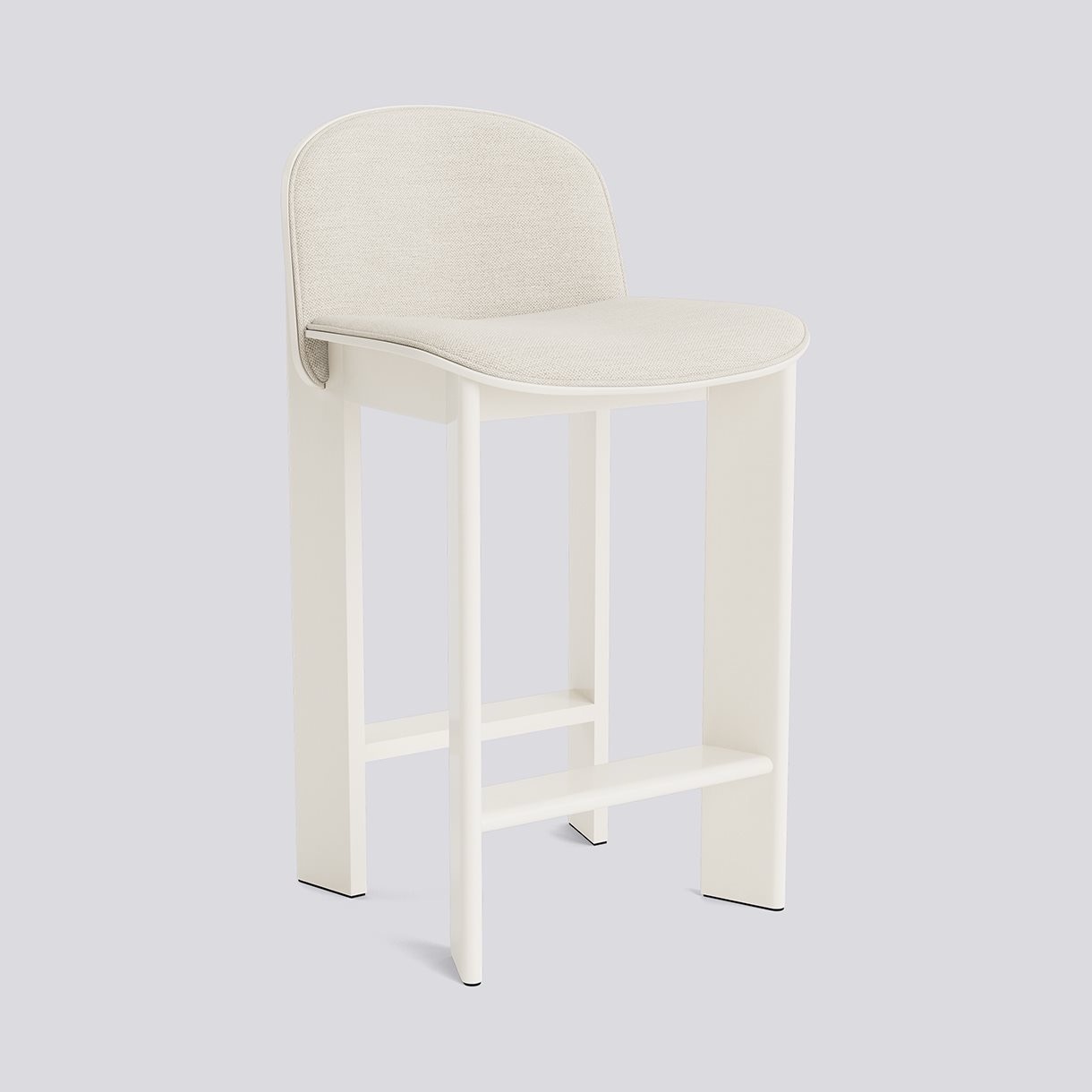 HAY Chisel 35 Bar Stool Low Upholstered