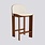 HAY Chisel 35 Bar Stool Low Upholstered