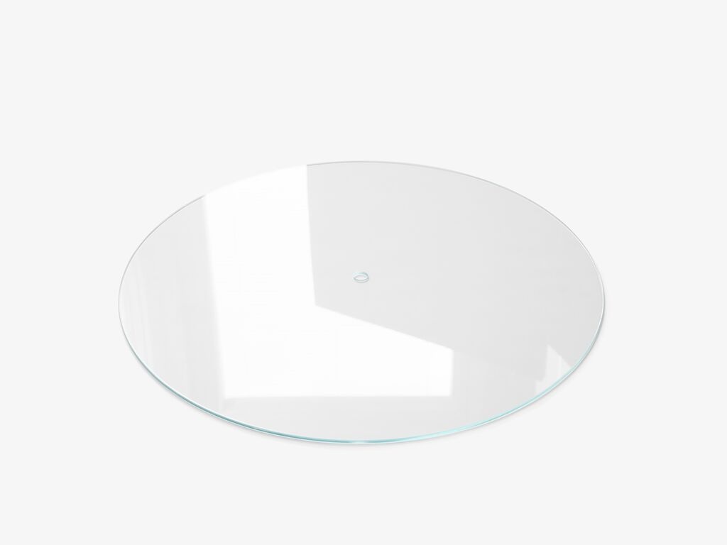 &Tradition Wire Coffee Table Glass Tabletop