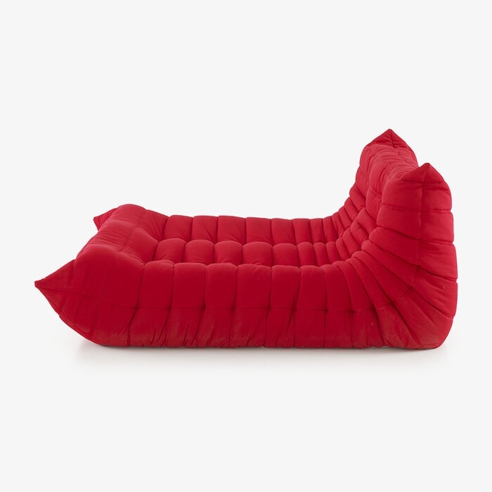 Ligne Roset Togo 2-zit lounge - Alcantara Goya Red