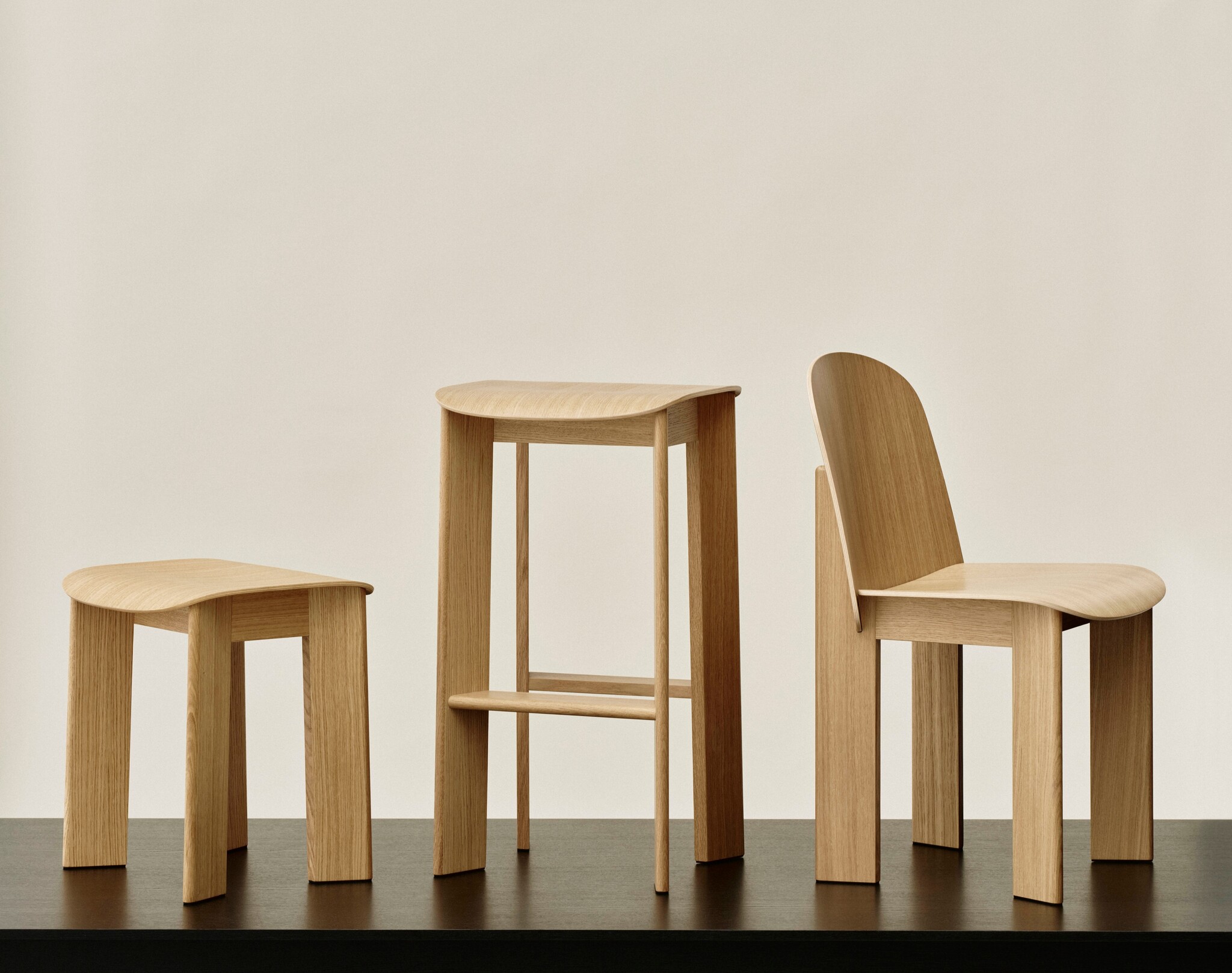 HAY Chisel 30 Bar Stool High