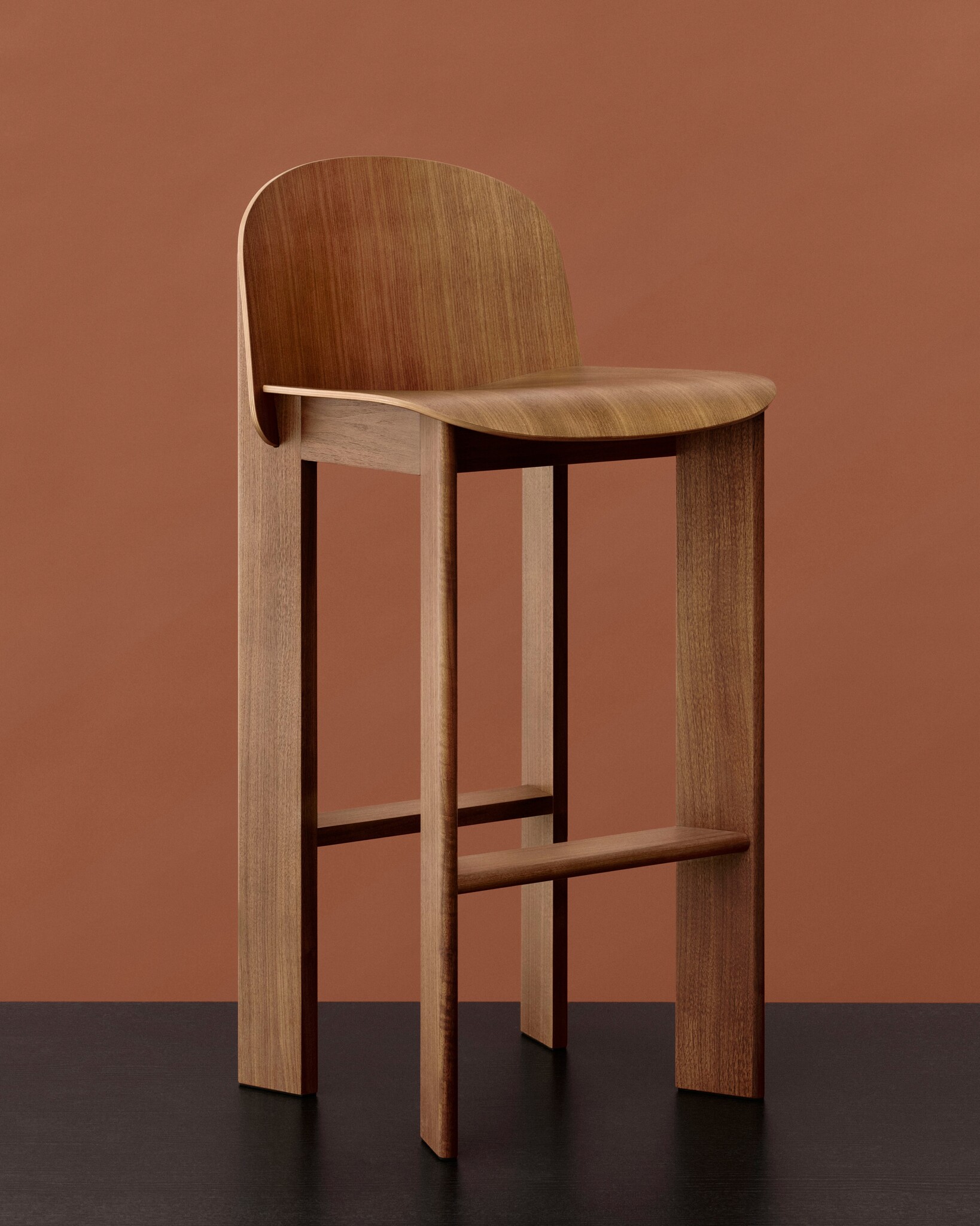 HAY Chisel 35 Bar Stool High