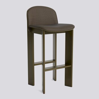 HAY Chisel 35 Bar Stool High Upholstered