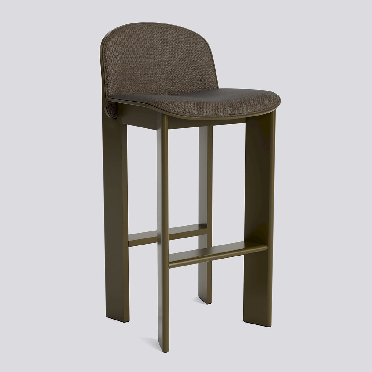 HAY Chisel 35 Bar Stool High Upholstered