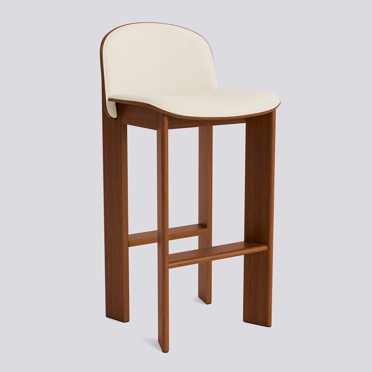 HAY Chisel 35 Bar Stool High Upholstered
