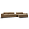 Sits Edda set configuratie - Bloom Teddy Brown