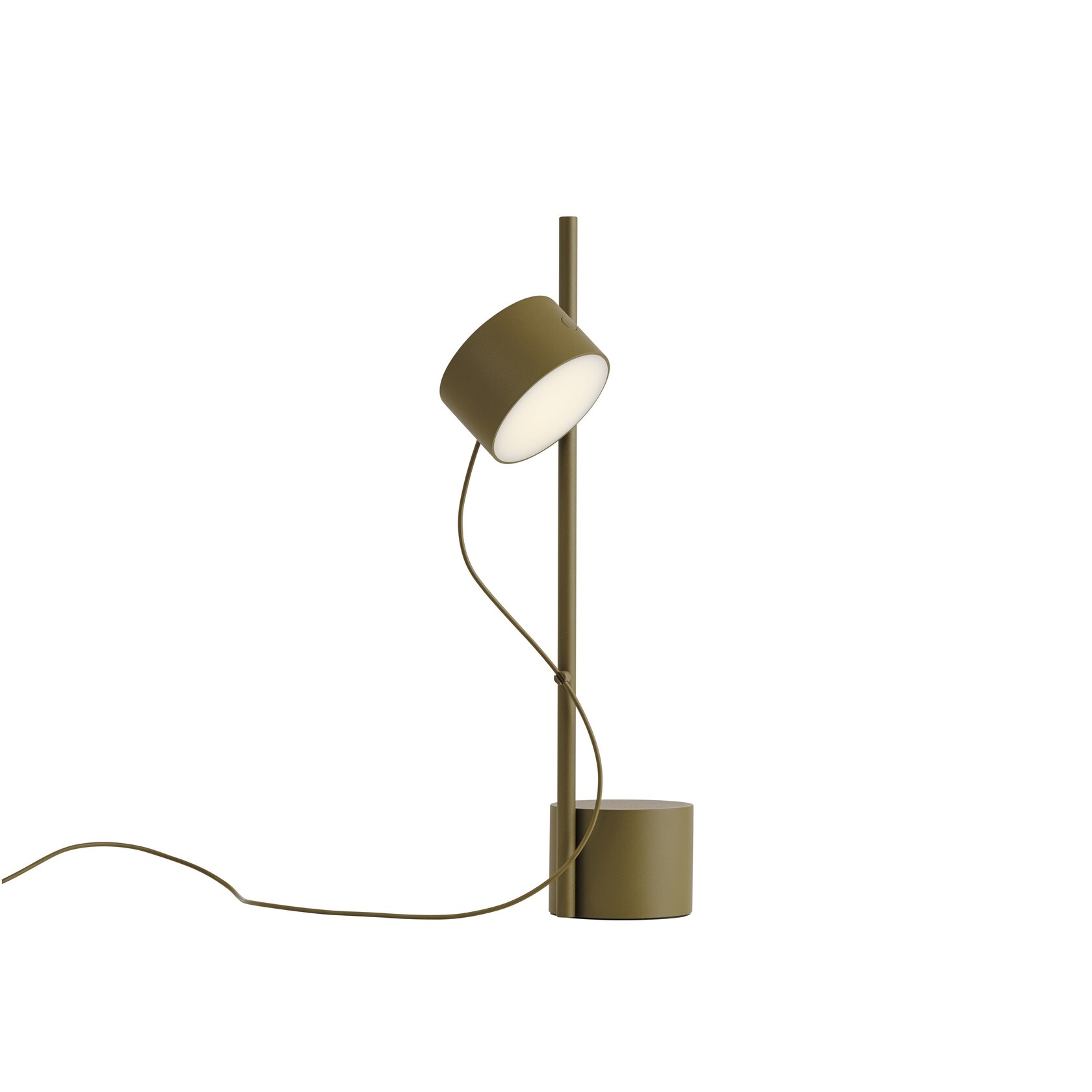 Muuto Post Table Lamp Brown Green - SHOWROOMMODEL