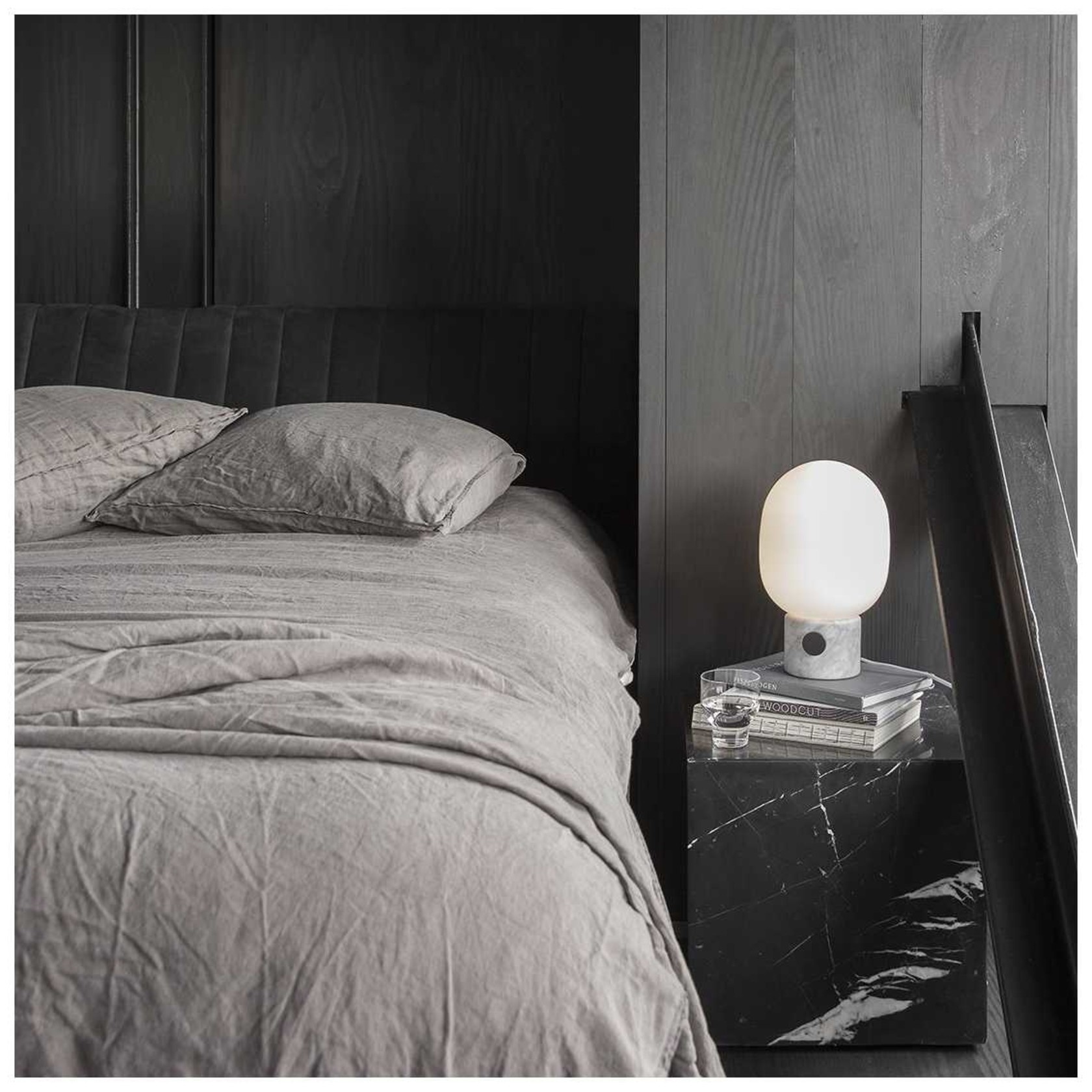 Audo Copenhagen JWDA Table Lamp Large, Carrara Marble (white) - SHOWROOMMODEL