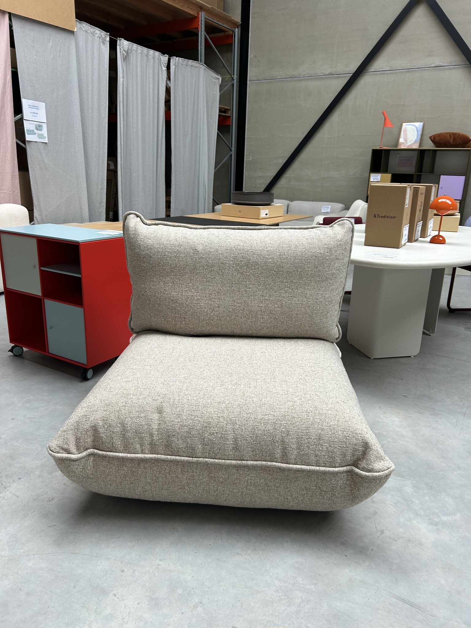 Fatboy Sumo Seat - Recycled Boucle Beige SHOWROOMMODEL