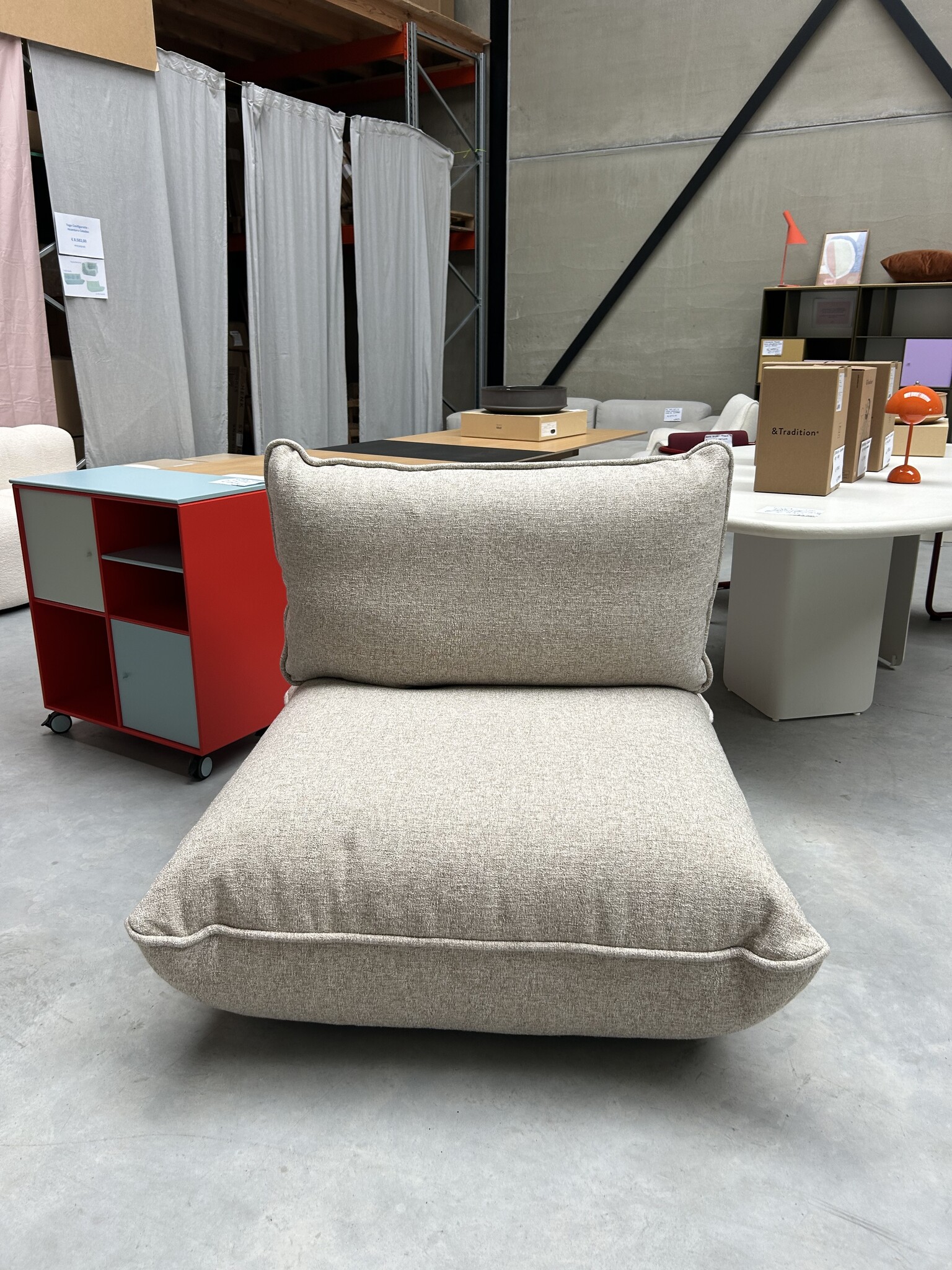 Fatboy Sumo Seat - Recycled Boucle Beige SHOWROOMMODEL