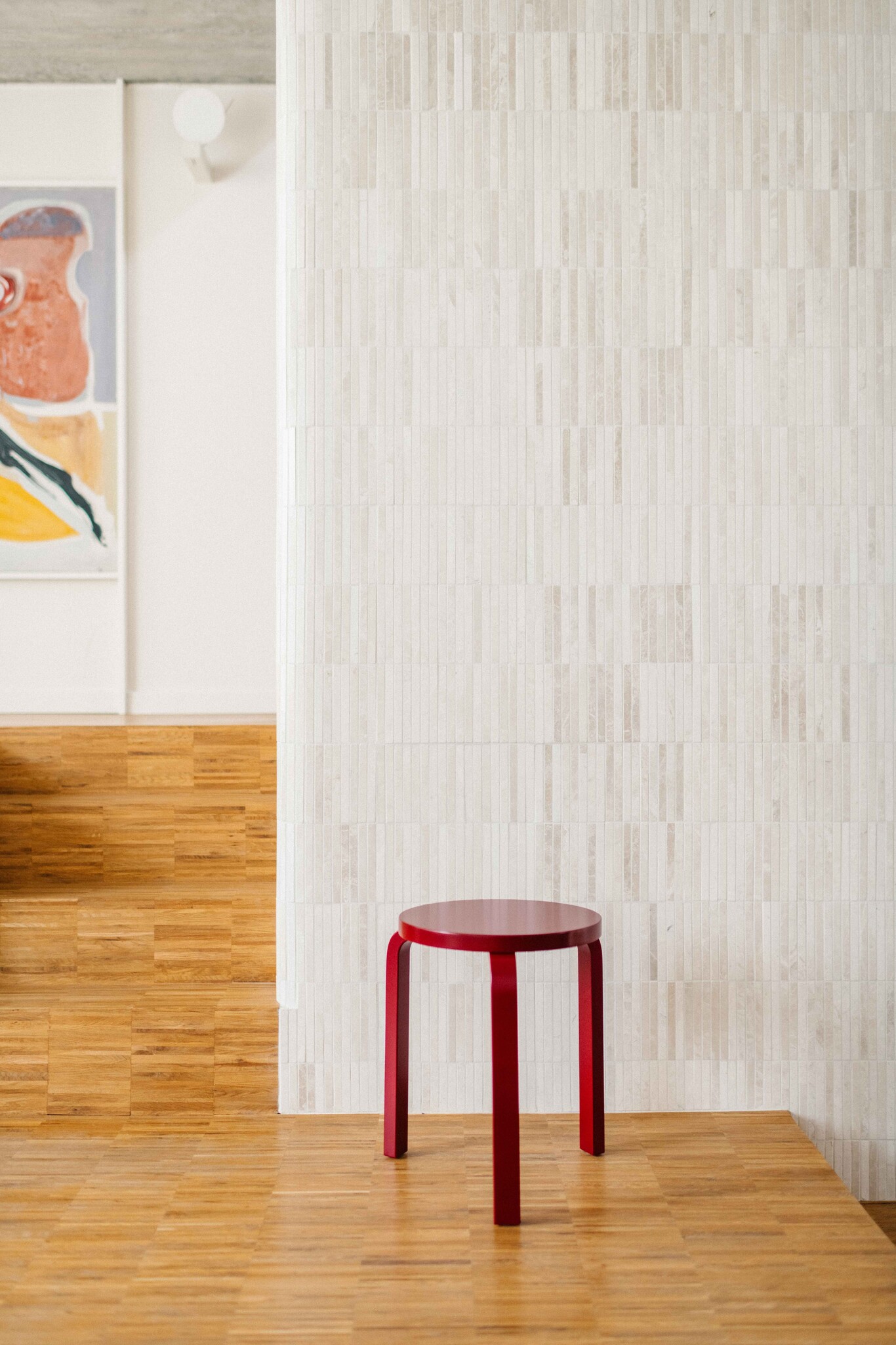 Artek Stool 60 tillborg Anniversary Edition - limited edition - set of 3 mono colours
