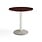 HAY Ceramic Table Ø70cm Bordeaux - STOCK ITEM