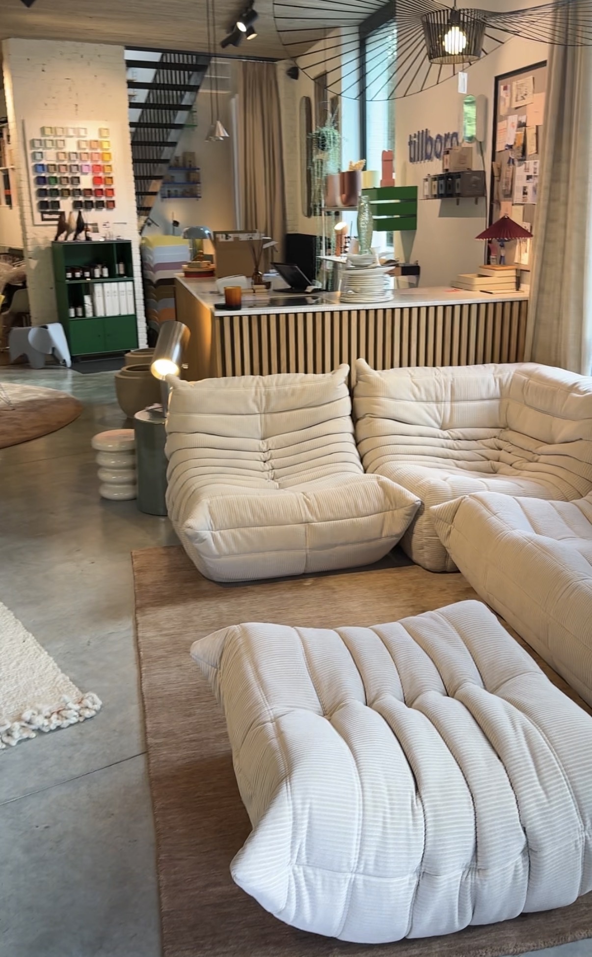 Ligne Roset Togo Configuration tillborg - Phlox Ecru