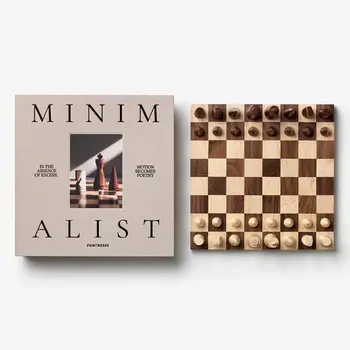 PRINTWORKS Wood chess - The Minimalist