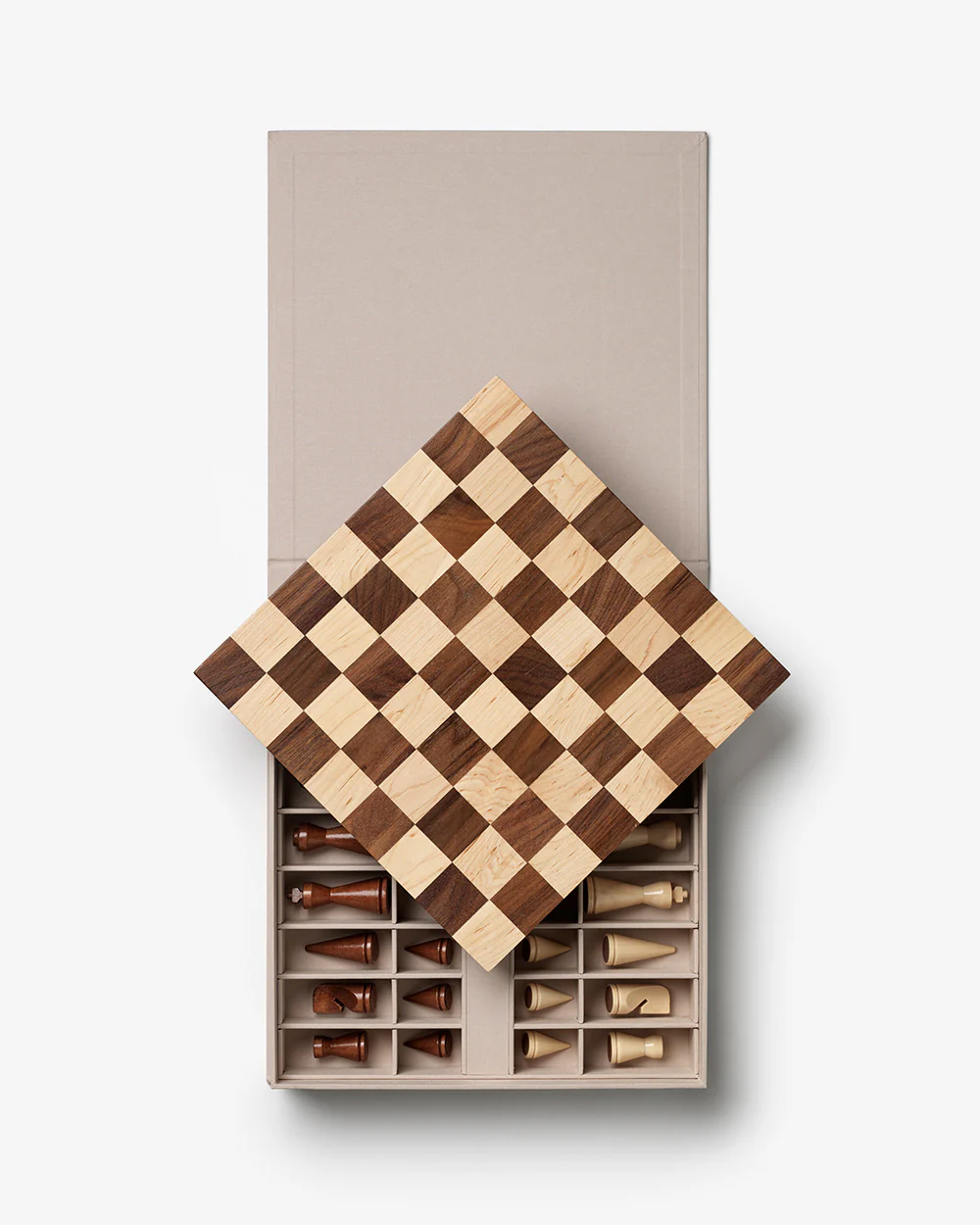 PRINTWORKS Wood chess - The Minimalist