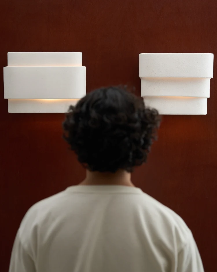 Serax Wandlamp Louis - Large - Beige - Terres de Rêves