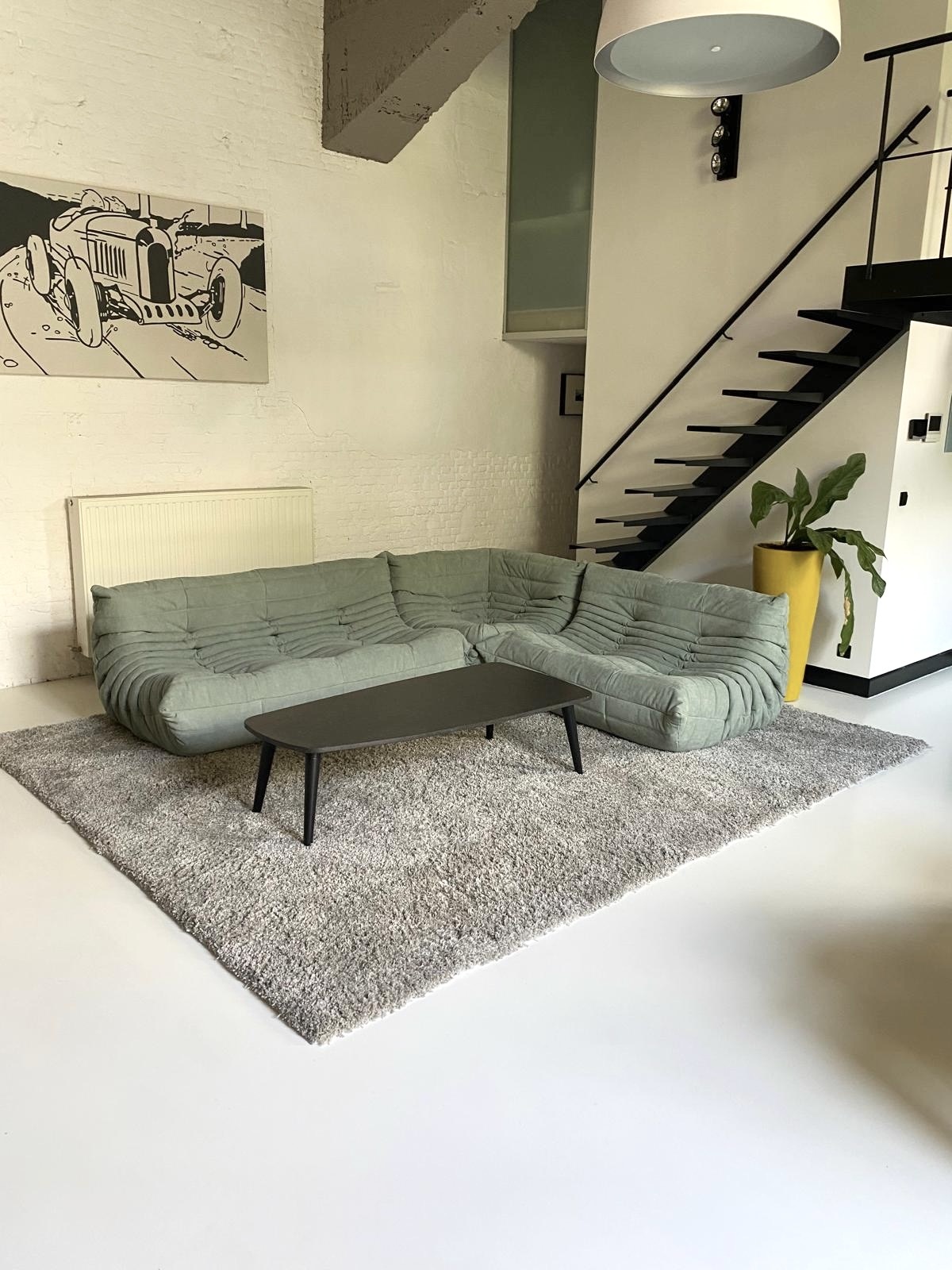 Ligne Roset Togo configuratie - Alcantara Celadon - SHOWROOMMODEL