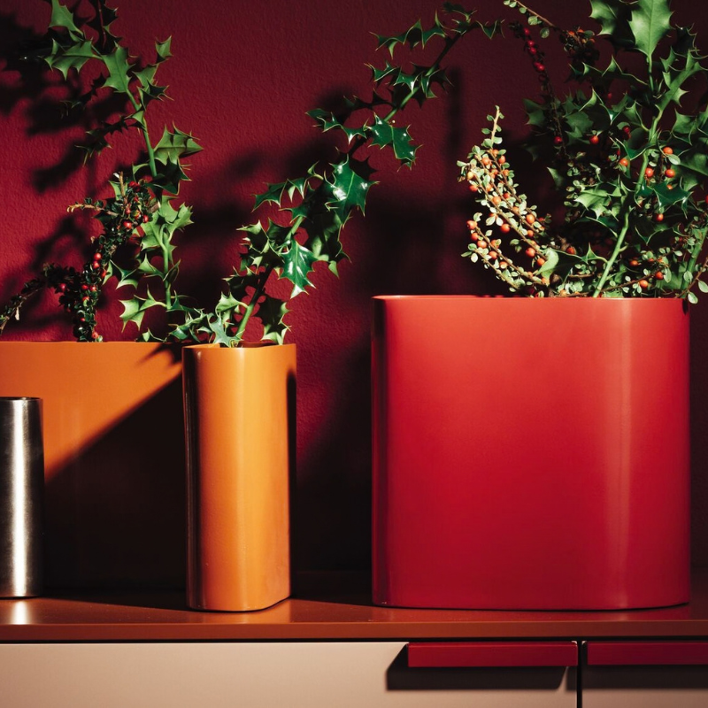 Ligne Roset Architectural - Vase - Medium - Orange