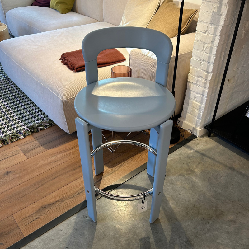 HAY Rey Bar Stool 65 Slate Blue - SHOWROOM MODEL