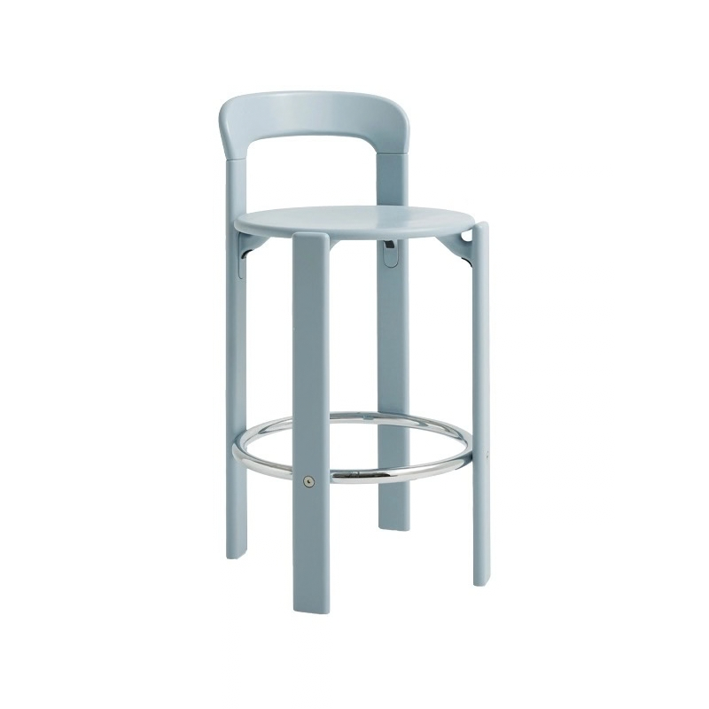 HAY Rey Bar Stool 65 Slate Blue - SHOWROOM MODEL