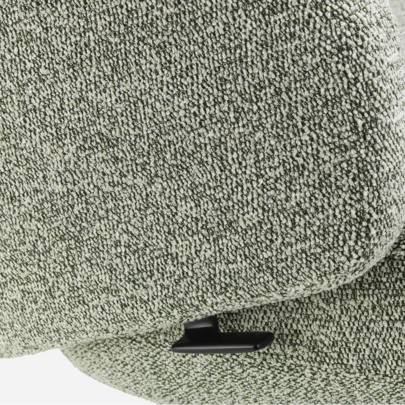 Vitra Grand Repos & Panchina - Aluminium Basic Dark/Nubia Ivory Forest
