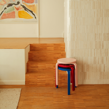 Artek Stool 60 tillborg Anniversary Edition - limited edition - set of 3 mono colours