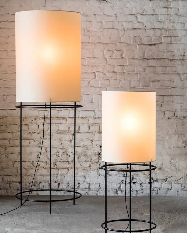 Serax Vloerlamp Cylinder 03 - Zwart/Wit
